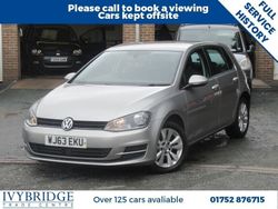 Silver Used 2013 VW Golf VII SE Hatchback | £6,995 (Fair price)
