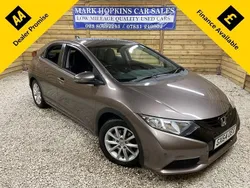 Brown Used 2015 Honda Civic S Hatchback | £8,995 (Fair price)