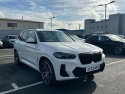 White Used 2022 BMW X3 M Sport SUV | £32,542 (Fair price)