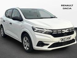 White Used 2023 Dacia Sandero Essentiel Hatchback | £10,300 (Good price)