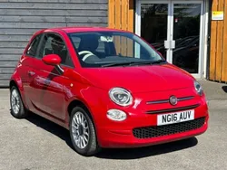Red Used 2016 Fiat 500 Pop Star Hatchback | £4,995 (Fair price)