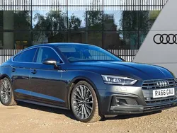 Grey Used 2017 Audi A5 Sportback S-Line Hatchback | £16,990 (Expensive)