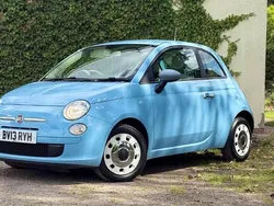 Blue Used 2013 Fiat 500 Hatchback | £2,490 (Fair price)