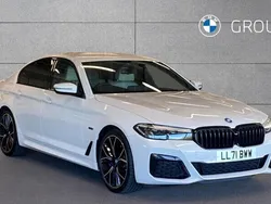 White Used 2022 BMW 545e M Sport Sedan | £34,950 (Super price)