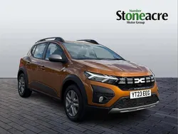Orange Used 2023 Dacia Sandero Expression Hatchback | £13,995 (Fair price)