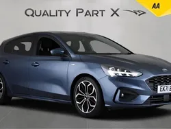 Blue Used 2021 Ford Focus ST-Line X Hatchback | £14,280 (Good price)
