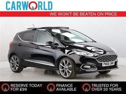 Black Used 2018 Ford Fiesta Vignale Hatchback | £11,348 (Fair price)