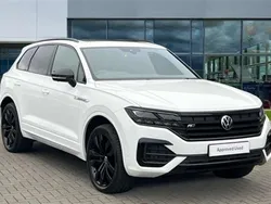 Pure white Used 2021 VW Touareg Black Edition SUV | £39,314 (Good price)