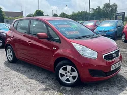 Red Used 2013 Kia Venga 2 Hatchback | £2,695 (Fair price)