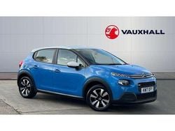 Blue Used 2017 Citroën C3 Feel Hatchback | £6,495 (Fair price)
