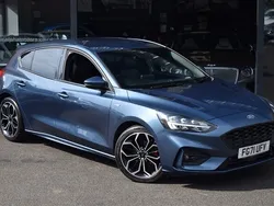 Chrome blue Used 2021 Ford Focus ST-Line X Hatchback | £14,490 (Fair price)