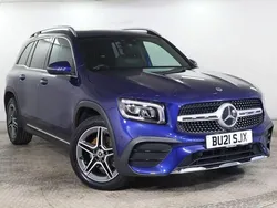 Blue Used 2021 Mercedes GLB200 AMG line SUV | £26,975 (Fair price)