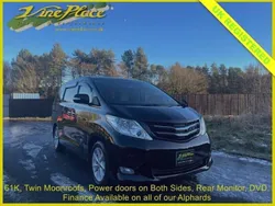 Black Used 2010 Toyota Alphard MPV | £12,000