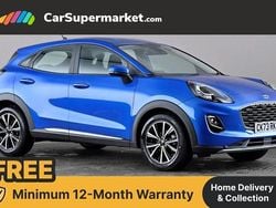 Blue Used 2023 Ford Puma Gen-E Titanium Hatchback | £17,197 (Good price)