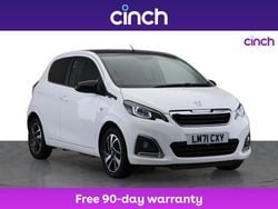 White Used 2021 Peugeot 108 Allure Hatchback | £8,949 (A bit pricey)