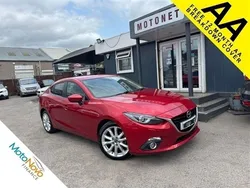 Red Used 2015 Mazda 3 Inclusive Sedan | £10,280 (A bit pricey)