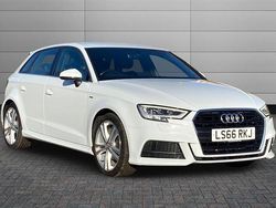 White Used 2016 Audi A3 S-Line Hatchback | £10,790 (Fair price)