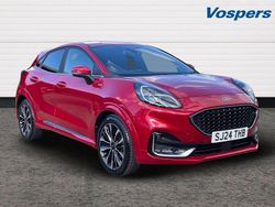 Red Used 2024 Ford Puma Gen-E ST-Line SUV | £18,450 (A bit pricey)