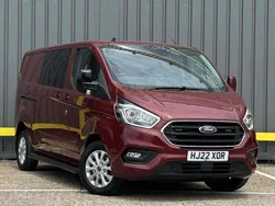 Red Used 2022 Ford Transit Custom Limited Van | £20,795 (Super price)