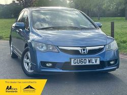 Blue Used 2010 Honda Civic Hybrid Sedan | £6,495