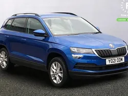 Blue Used 2021 Skoda Karoq SE Technology SUV | £19,599 (Fair price)