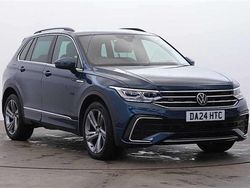 Blue Used 2024 VW Tiguan R-line Edition SUV | £31,090 (Fair price)