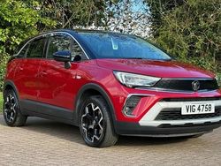 Red Used 2021 Vauxhall Crossland Elite SUV | £12,614 (Fair price)