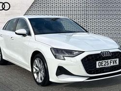 White Used 2025 Audi A3 e-tron Sport Hatchback | £26,451 (Fair price)