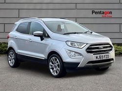 Silver Used 2019 Ford Ecosport Titanium SUV | £9,795 (Fair price)