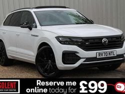 White Used 2020 VW Touareg Black Edition SUV | £31,990 (Fair price)