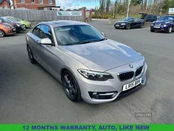 Silver Used 2015 BMW 220 Sport Line Coupe | £10,395 (Super price)