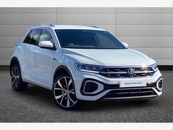 Pure white Used 2022 VW T-Roc R-line SUV | £21,800 (Fair price)