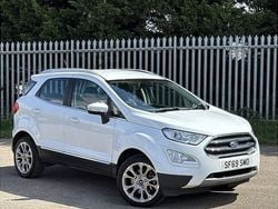 White Used 2019 Ford Ecosport Titanium SUV | £9,335 (Fair price)