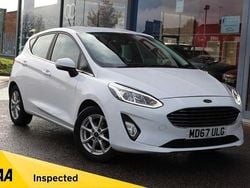 White Used 2018 Ford Fiesta Zetec Hatchback | £7,875 (Fair price)