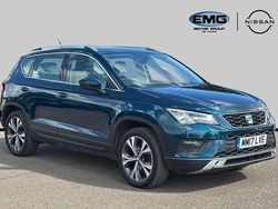 Blue Used 2017 Seat Ateca 4Drive SUV | £8,795 (Good price)