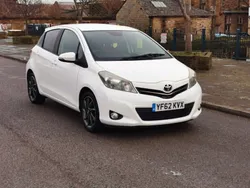 White Used 2012 Toyota Yaris Trend Hatchback | £4,200 (Fair price)
