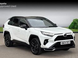 White/black Used 2024 Toyota RAV4 Hybrid Sport SUV | £40,490 (Expensive)