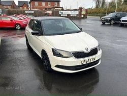 White Used 2017 Skoda Fabia Colour Edition Hatchback | £6,695 (A bit pricey)