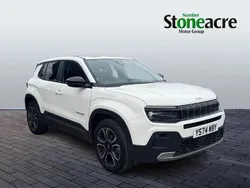 White New 2025 Jeep Avenger Summit SUV | £21,495 (Good price)