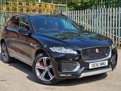 Black Used 2016 Jaguar F-Pace S SUV | £15,995 (Fair price)