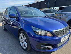 Blue Used 2018 Peugeot 308 Allure Hatchback | £5,299 (Fair price)