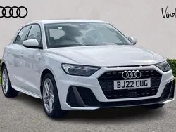 White Used 2022 Audi A1 S-Line Hatchback | £22,500 (Fair price)