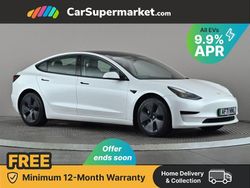 White Used 2021 Tesla Model 3 Standard Range Sedan | £19,697 (Fair price)
