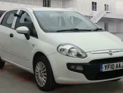 White Used 2010 Fiat Punto Active Hatchback | £2,475