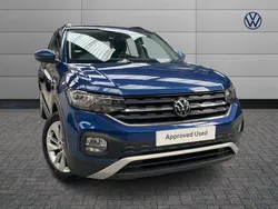 Blue Used 2021 VW T-Cross SE SUV | £15,856 (Fair price)