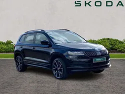 Black Used 2021 Skoda Karoq SportLine SUV | £21,995 (Fair price)