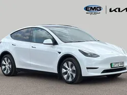 White Used 2022 Tesla Model Y Long Range SUV | £29,895 (A bit pricey)