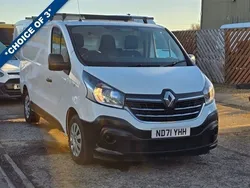White Used 2021 Renault Trafic Business Van | £13,799 (Fair price)