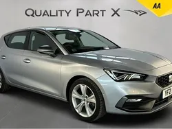 Silver Used 2021 Seat Leon FR Hatchback | £13,300 (Fair price)