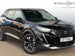 Black Used 2021 Peugeot 2008 Allure Premium SUV | £17,421 (Fair price)